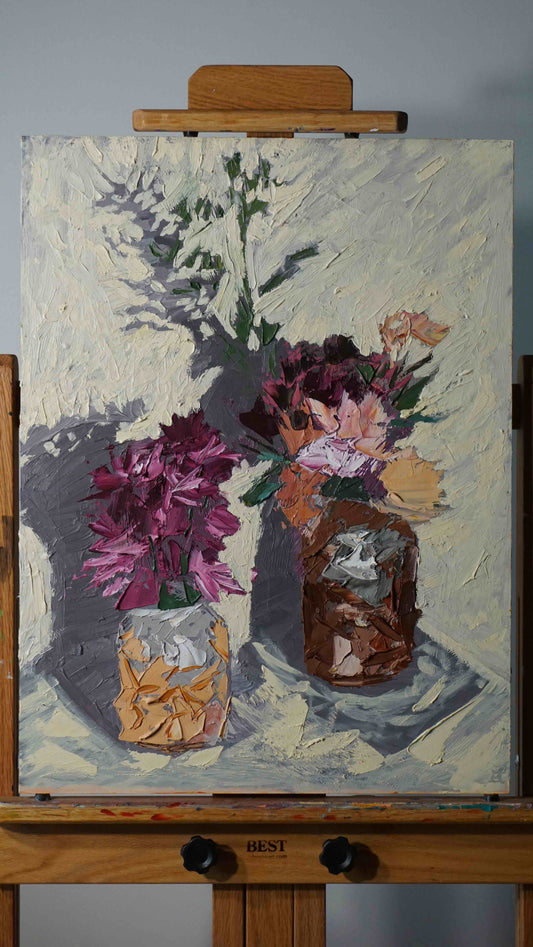 Faceted Vase Still Life
