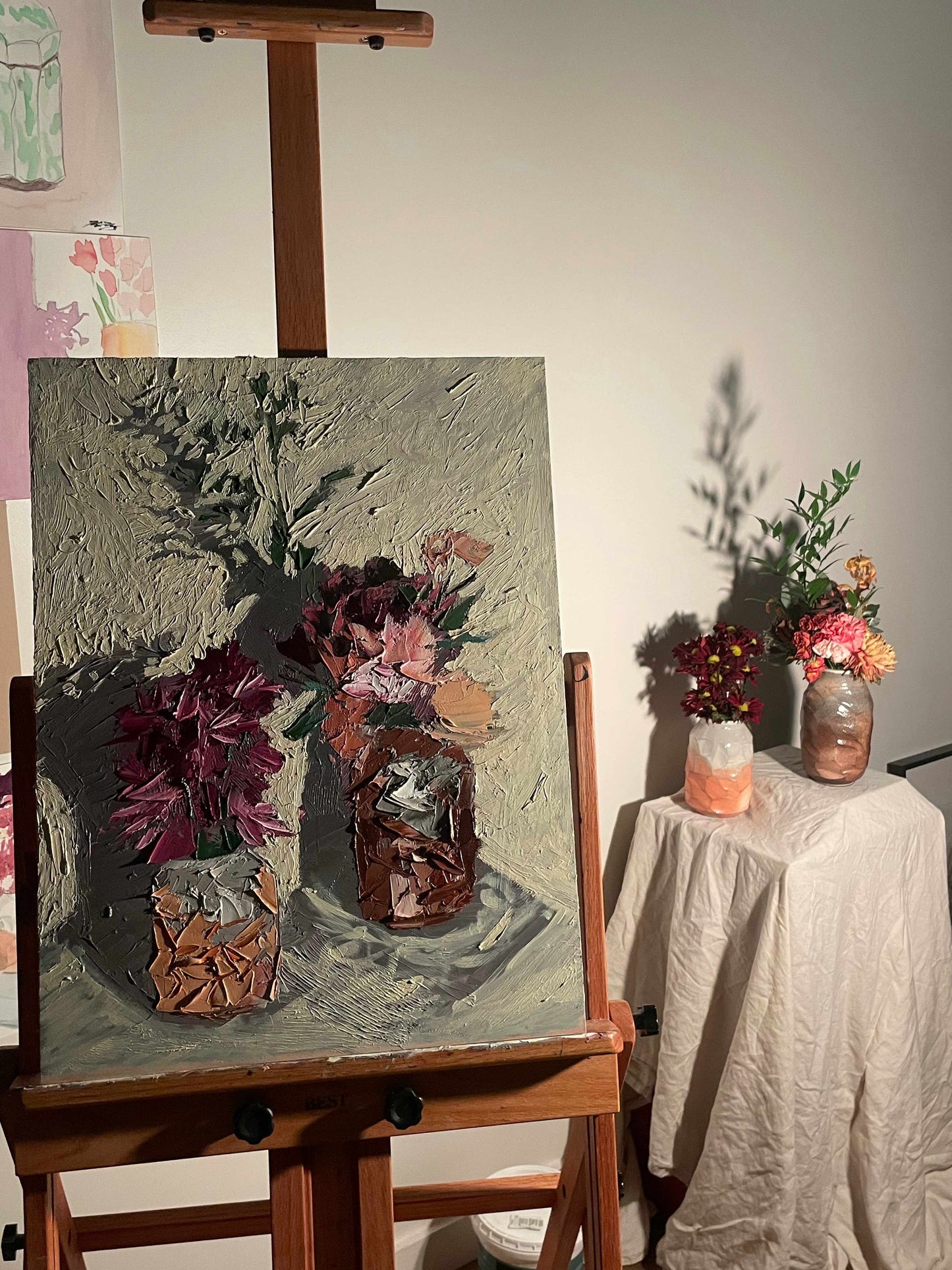 Faceted Vase Still Life