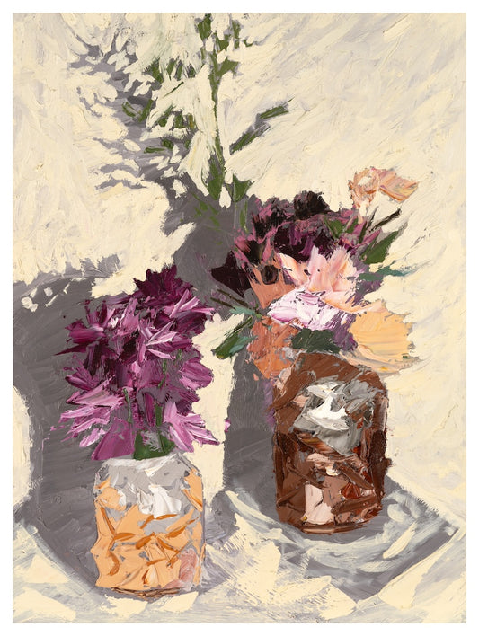 Faceted Vase Still Life