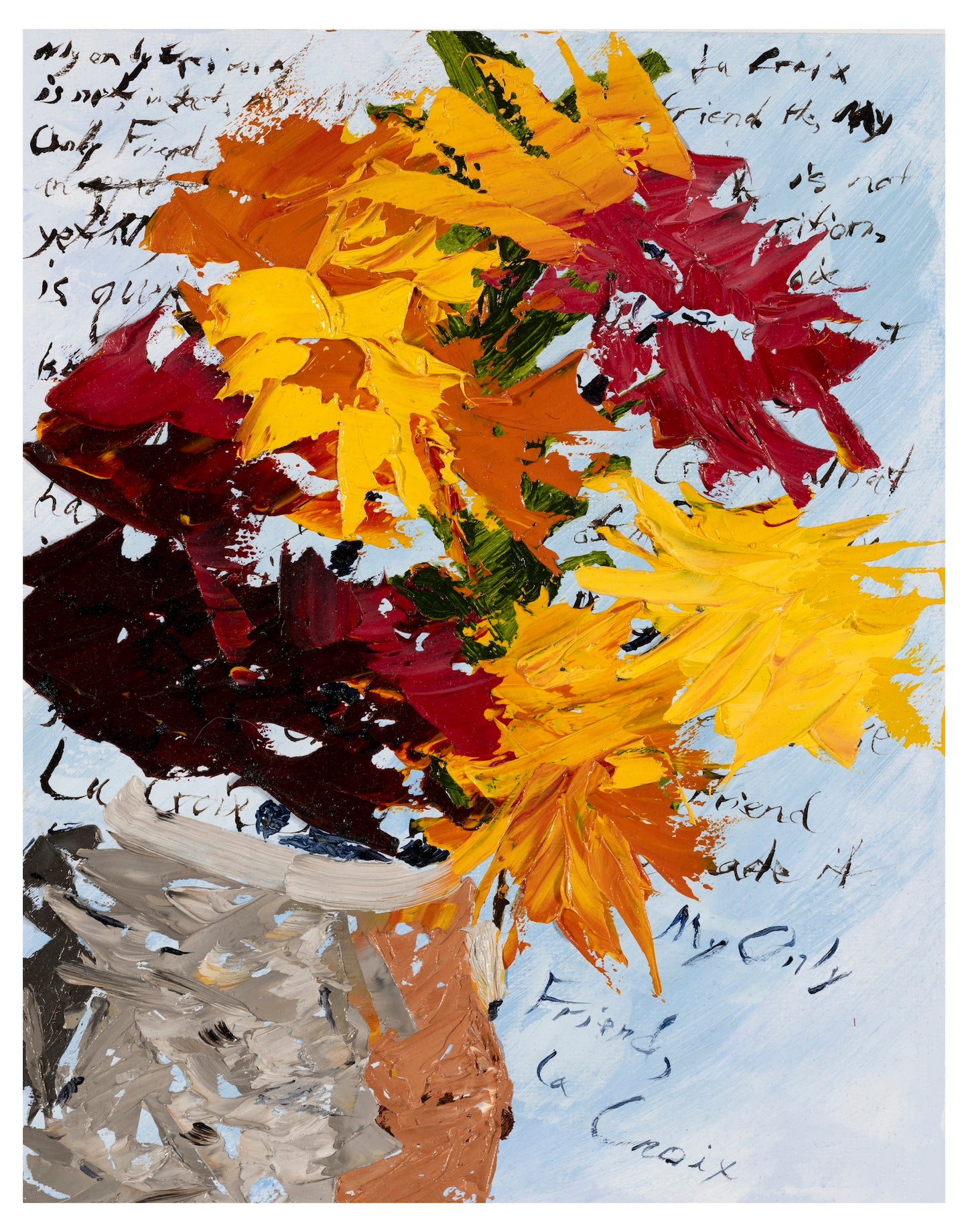 My Only Friend La Croix - Dahlias